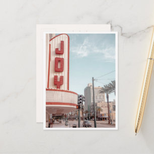 Sending Joy New Orleans Theatre Retro-Foto Postkarte