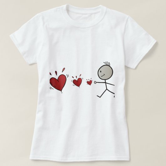 sending love T-Shirt (Design vorne)