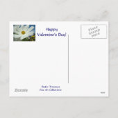 SENDING SUNSHINE & Lächeln! Valentine Feiertagspostkarte (Rückseite)