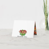 Sending Sunshine your way. Karte (Rückseite)