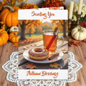 Sending You Autumn Blessings Karte