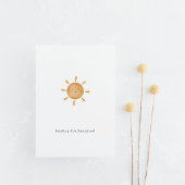 Sending You Sunshine Card Postkarte