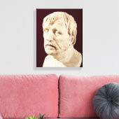 Seneca-Büste Leinwanddruck (Insitu (Wohnzimmer))