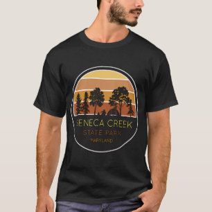 Seneca Creek State Park Sky Lines T-Shirt
