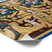 Seneca das jüngere Illuminierte mittelalterliche M Poster (Ecke)