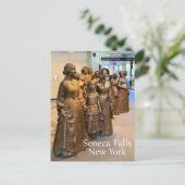 Seneca Falls New York Postkarte (Stehend Vorderseite)