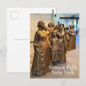 Seneca Falls New York Postkarte (Vorne/Hinten)