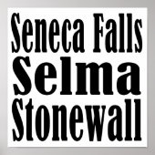 Seneca Falls Selma Stonewall Poster (Vorne)