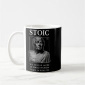Seneca "in Imagination"-Zitat Kaffeetasse (Links)