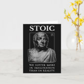 Seneca "in Imagination"-Zitat Karte (Gelbe Blume)