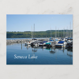 Seneca Lake in New York Postkarte