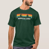 Seneca Lake New York Canoe T-Shirt (Vorderseite)