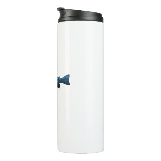 Seneca Lake New York Fish Thermosbecher (Nach rechts gedreht)