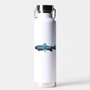 Seneca Lake New York Fish Trinkflasche