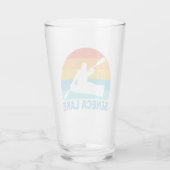 Seneca Lake New York Kajaktour Glas (Rückseite)