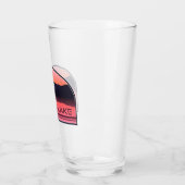 Seneca Lake New York Red Sunrise Glas (Links)