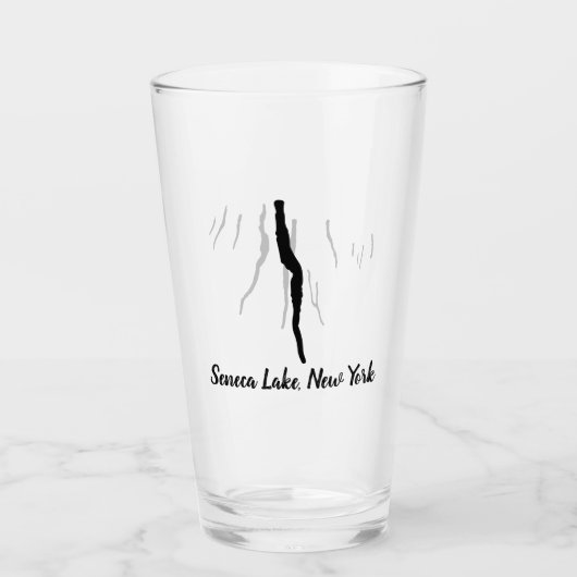 Seneca Lake, NY Beverage Glass Glas (Vorderseite)