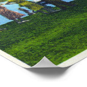 Seneca Lake Park Scene Poster (Ecke)