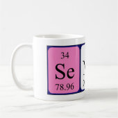 Seneca Periodenname Tasse (Links)