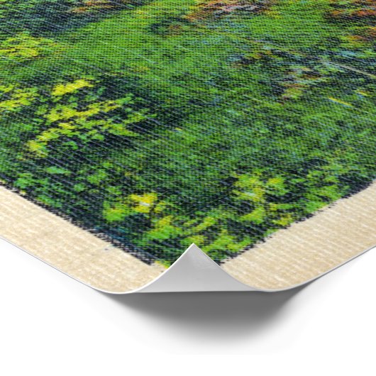 Seneca Point Blick auf den See Poster (Ecke)