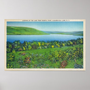 Seneca Point Blick auf den See Poster