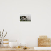 Seneca Rocks in Cloud, West Virginia. Poster (Küche)