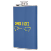 Seneca Rocks Klettern Quickziehung Flachmann (Links)