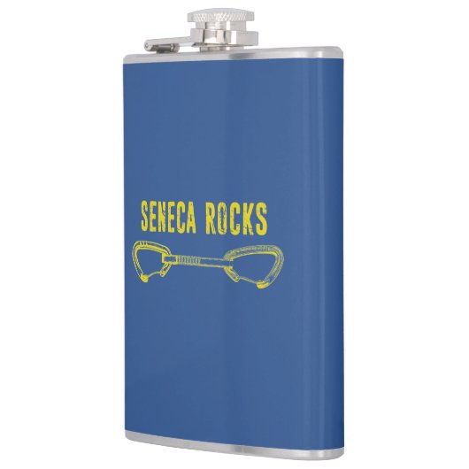 Seneca Rocks Klettern Quickziehung Flachmann (Links)