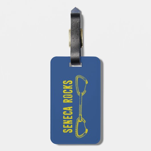 Seneca Rocks Klettern Quickziehung Gepäckanhänger (Rückseite vertikal)