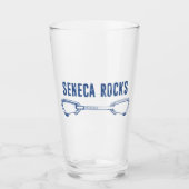 Seneca Rocks Klettern Quickziehung Glas (Vorderseite)