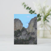 Seneca Rocks Postkarte (Stehend Vorderseite)