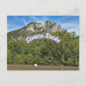 Seneca Rocks Postkarte (Vorderseite)