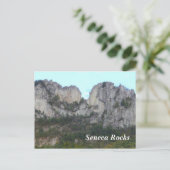 Seneca Rocks Postkarte (Stehend Vorderseite)