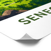 Seneca Rocks West Virginia Travel Print Poster (Ecke)