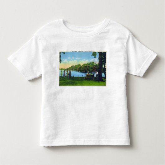 Seneca See-Park-Szene Kleinkind T-shirt (Vorderseite)