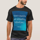 Seneca Stoic Quote Shirt (Vorderseite)
