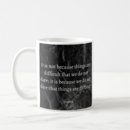 Seneca Stoic Quote Tasse