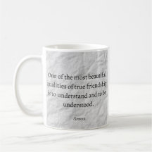 Seneca Stoic Quote Tasse