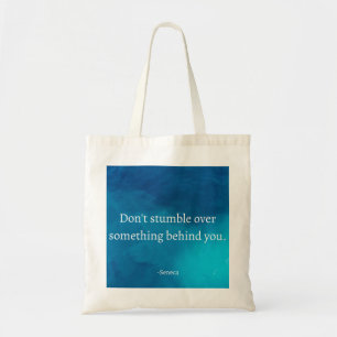 Seneca Stoic Quote Tote Tag Tragetasche