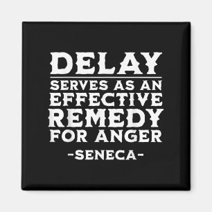 Seneca Stoic Zitat Motivierend Mindfulness Stoici Magnet
