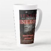 Seneca und das Soul Nero - Latte Tasse (Rechte Ecke)