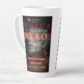 Seneca und das Soul Nero - Latte Tasse (Linke Ecke)