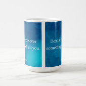 Seneca: Vorwärts fokussieren, nicht auf Vergangenh Kaffeetasse (Mittel)