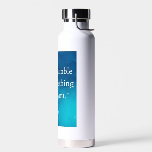 Seneca: Vorwärts fokussieren, nicht auf Vergangenh Trinkflasche (Links)