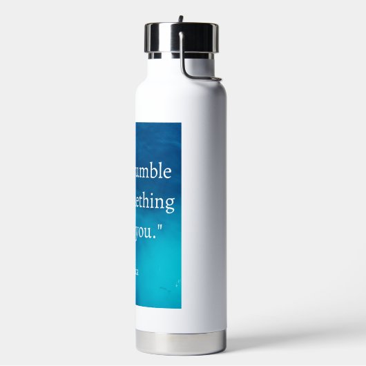 Seneca: Vorwärts fokussieren, nicht auf Vergangenh Trinkflasche (Links)