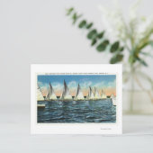 Seneca Yacht Club Postkarte (Stehend Vorderseite)