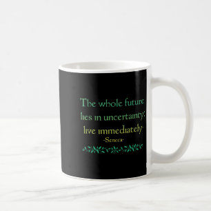 Seneca Zitat Live sofort Stoic Weisheit Philoso Kaffeetasse