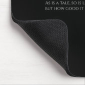 Seneca Zitat zum Leben - Altes Rom - Stoiker Philo Mousepad (Ecke)