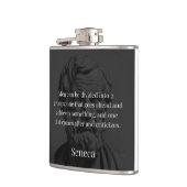 Senecas Division: Die Tore und die Kritiker Flachmann (Links)