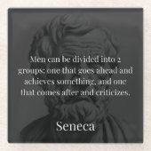 Senecas Division: Die Tore und die Kritiker Glasuntersetzer (Vorderseite)